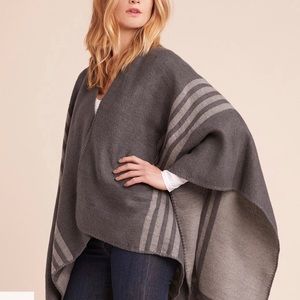 BB Dakota Poncho in Charcoal FabFitFun
